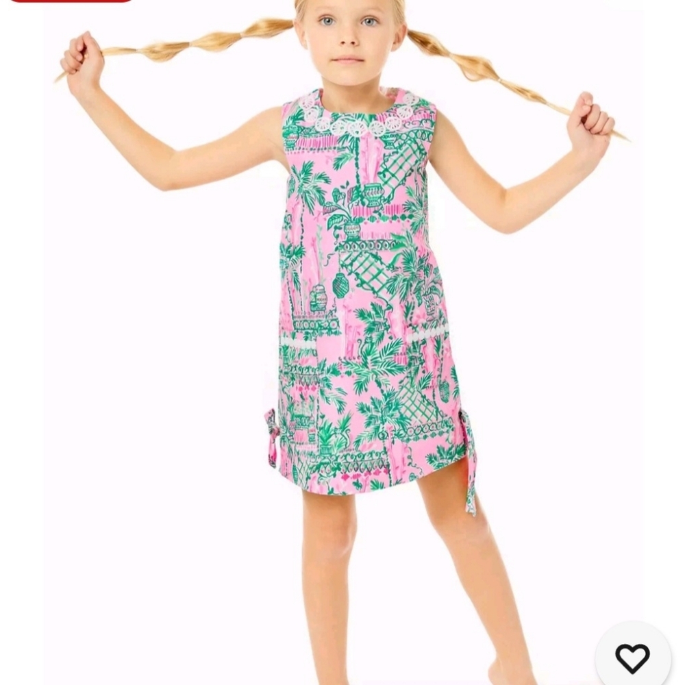 Lilly Pulitzer Girls Shift Dress sz 8